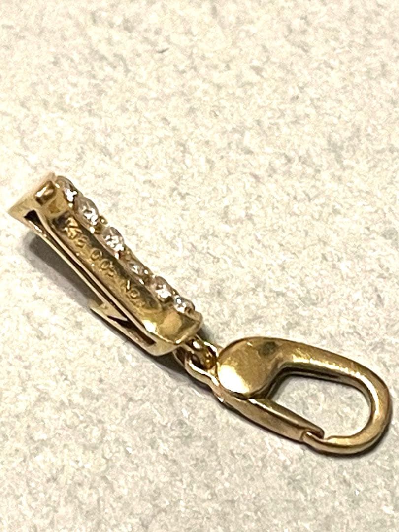 【美品！】定価¥59,400／ゆきざき ノンブルプティ K18ナンバーチャーム