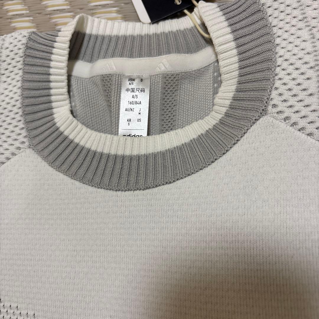 新品アディダス ゴルフ プライムニット トップスMスカートM秋冬