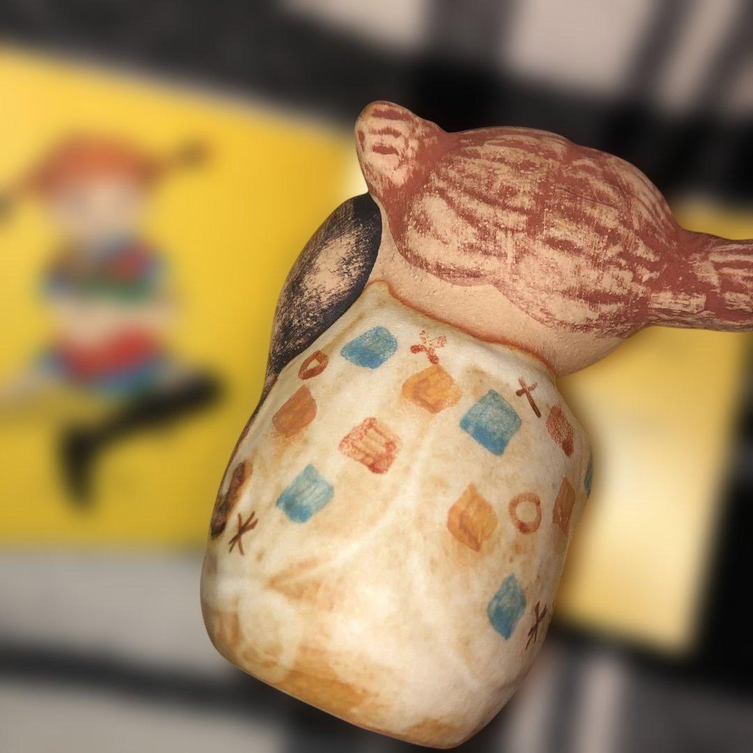 リサラーソン　長くつ下のピッピ　置物