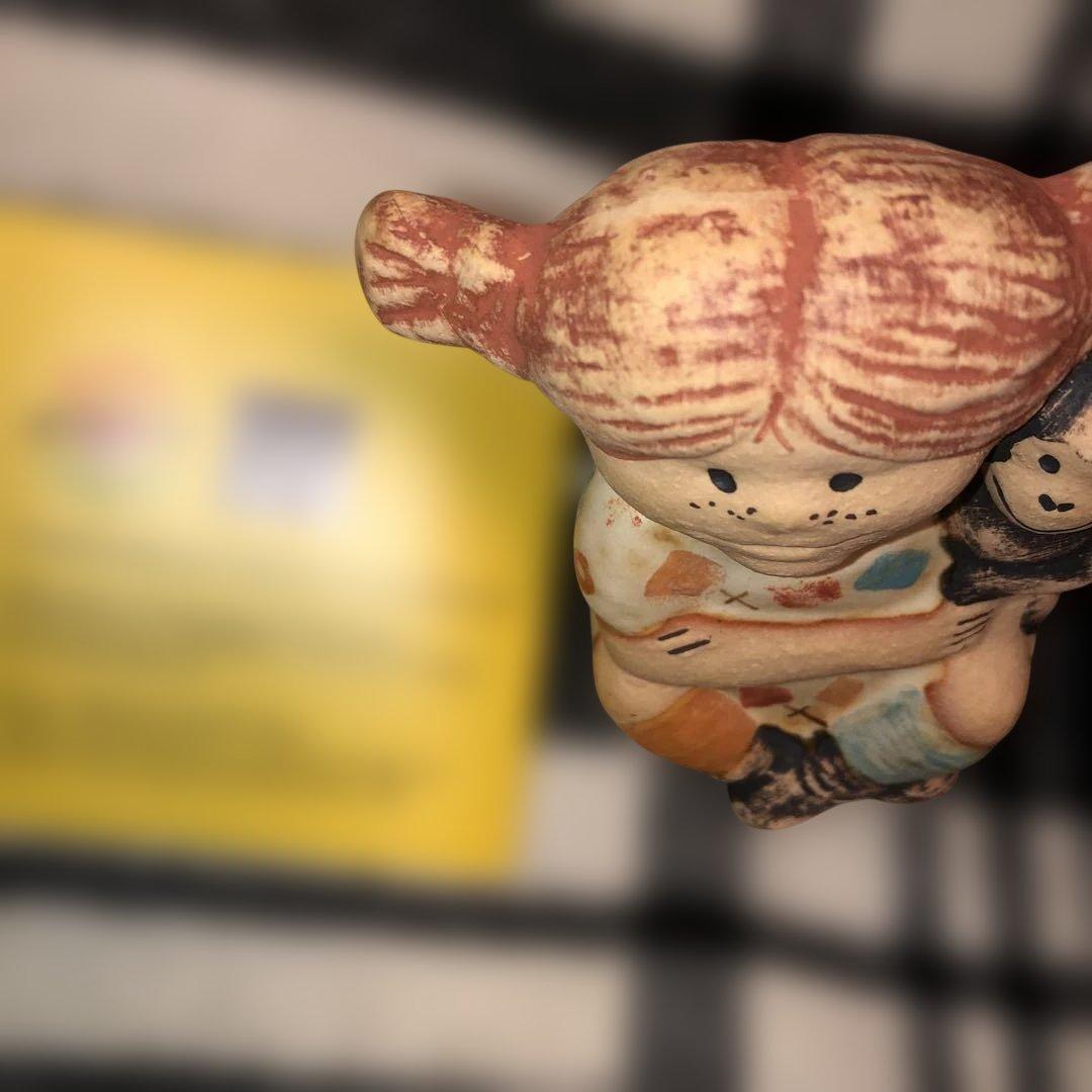 リサラーソン　長くつ下のピッピ　置物