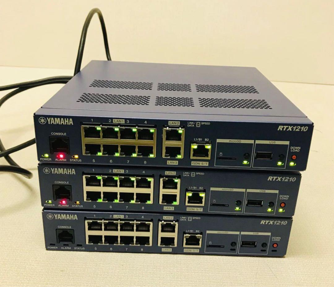 YAMAHA ヤマハギガアクセスVPNルーター RTX1210