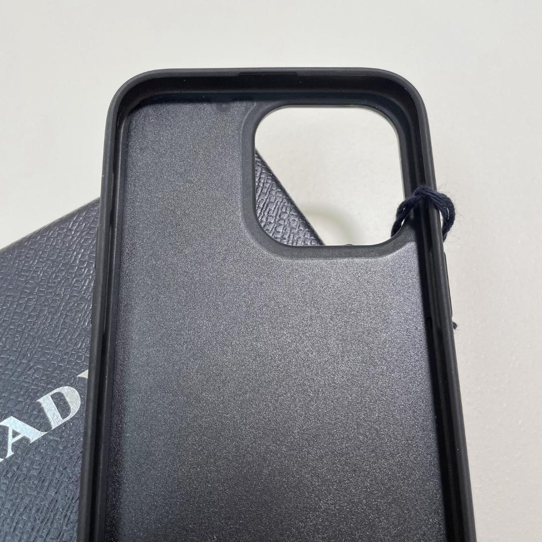 PRADA プラダ iPhone14 Pro Max ケース スマホケース 紺