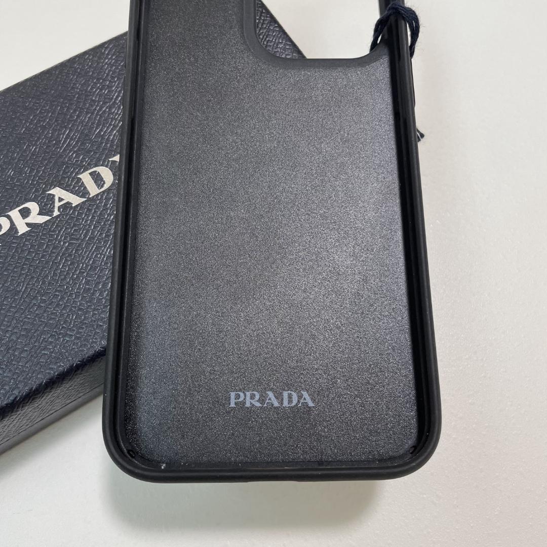 PRADA プラダ iPhone14 Pro Max ケース スマホケース 紺