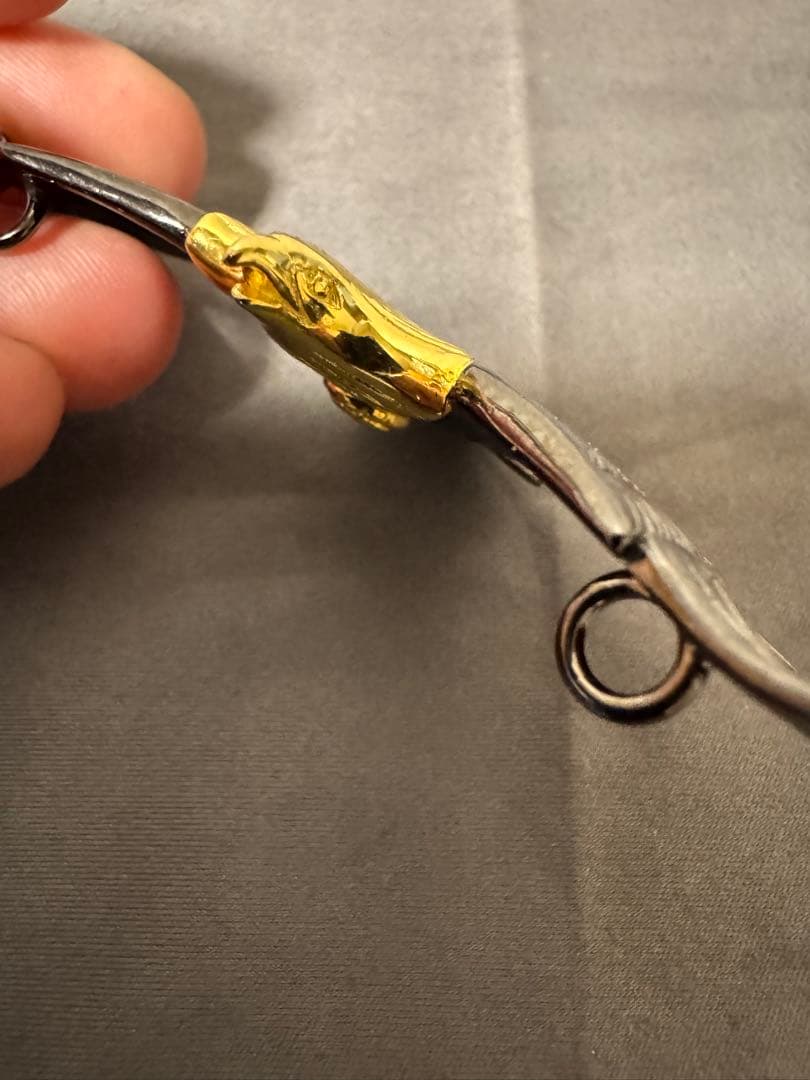 燻　頭金　特大イーグル　黒