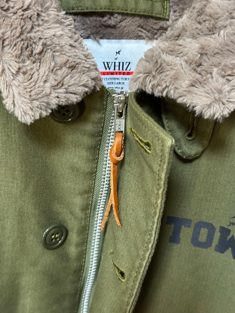 whiz limited wire 名作 スタッズN-1ミリタリージャケット限定