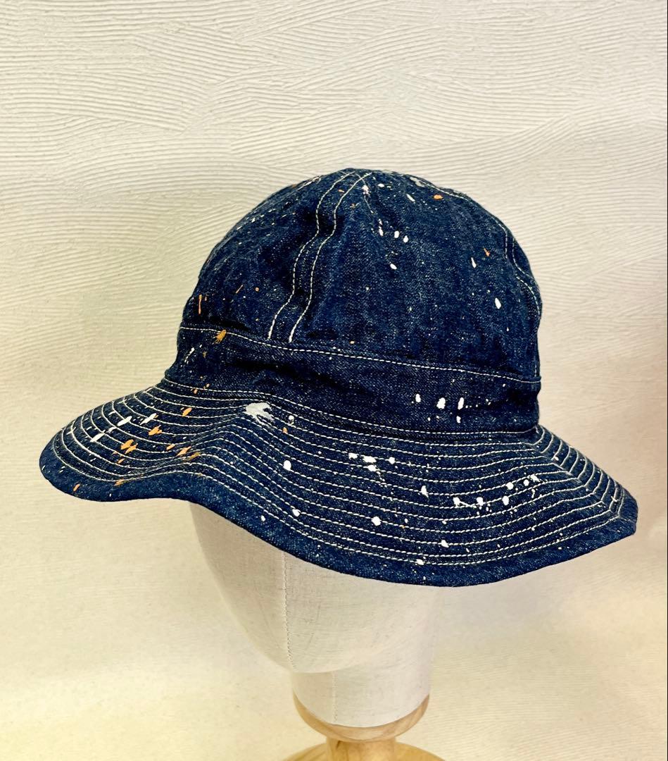 新品 オアスロウ カスタムデニムハット orSlow/ カバーオールペインター