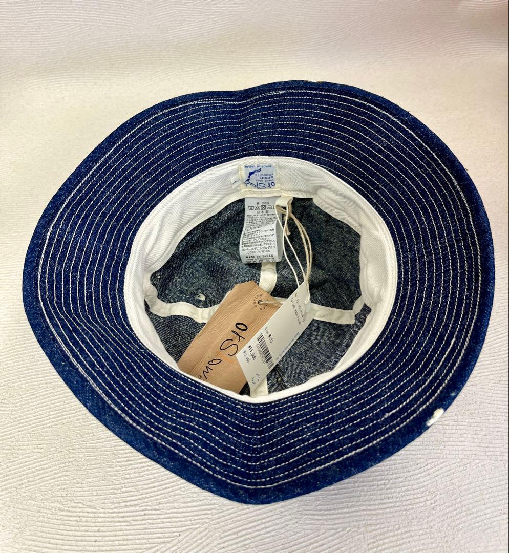 新品 オアスロウ カスタムデニムハット orSlow/ カバーオールペインター