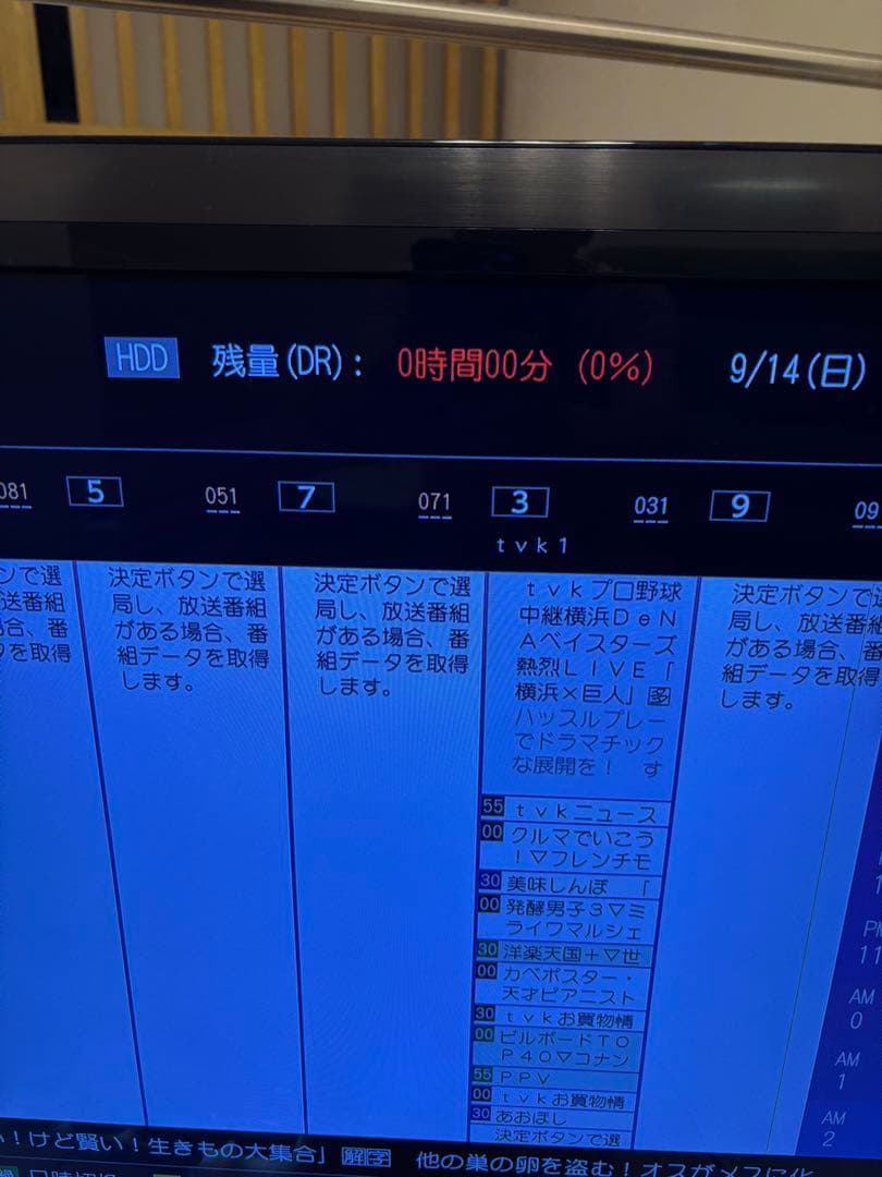 REGZA DBR-M3007 ジャンク