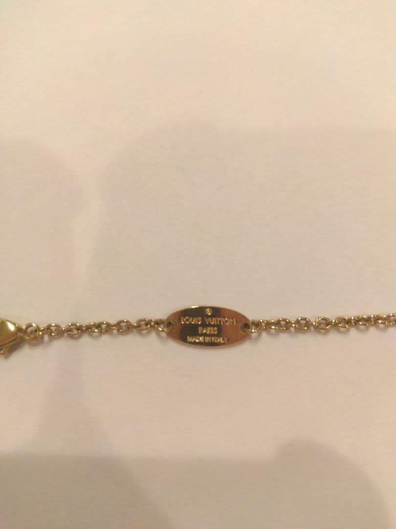 LOUIS VUITTON ゴールド ネックレス　モノグラムフラワーM68125