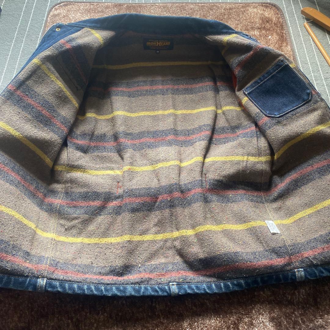 IRON HEART 21ozデニム　ハンティングジャケット　レア品