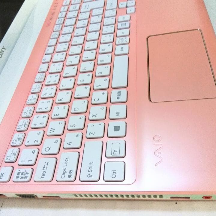 【ピンク】ノートパソコン windows11 office2024 VAIO