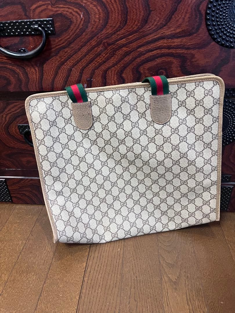 Gucci GGパターンビジネスバッグ トートバックアンティーク ユニセックス