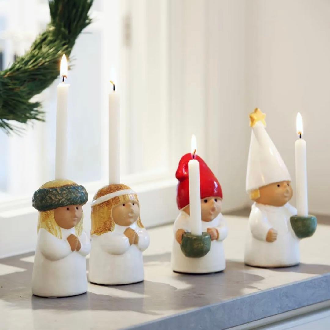 Lisa Larson リサ・ラーソン アドベントシリーズ キャンドルホルダー