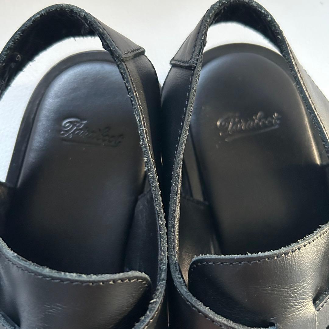 極美品 パラブーツ アドリアティック サンダル ブラック 39