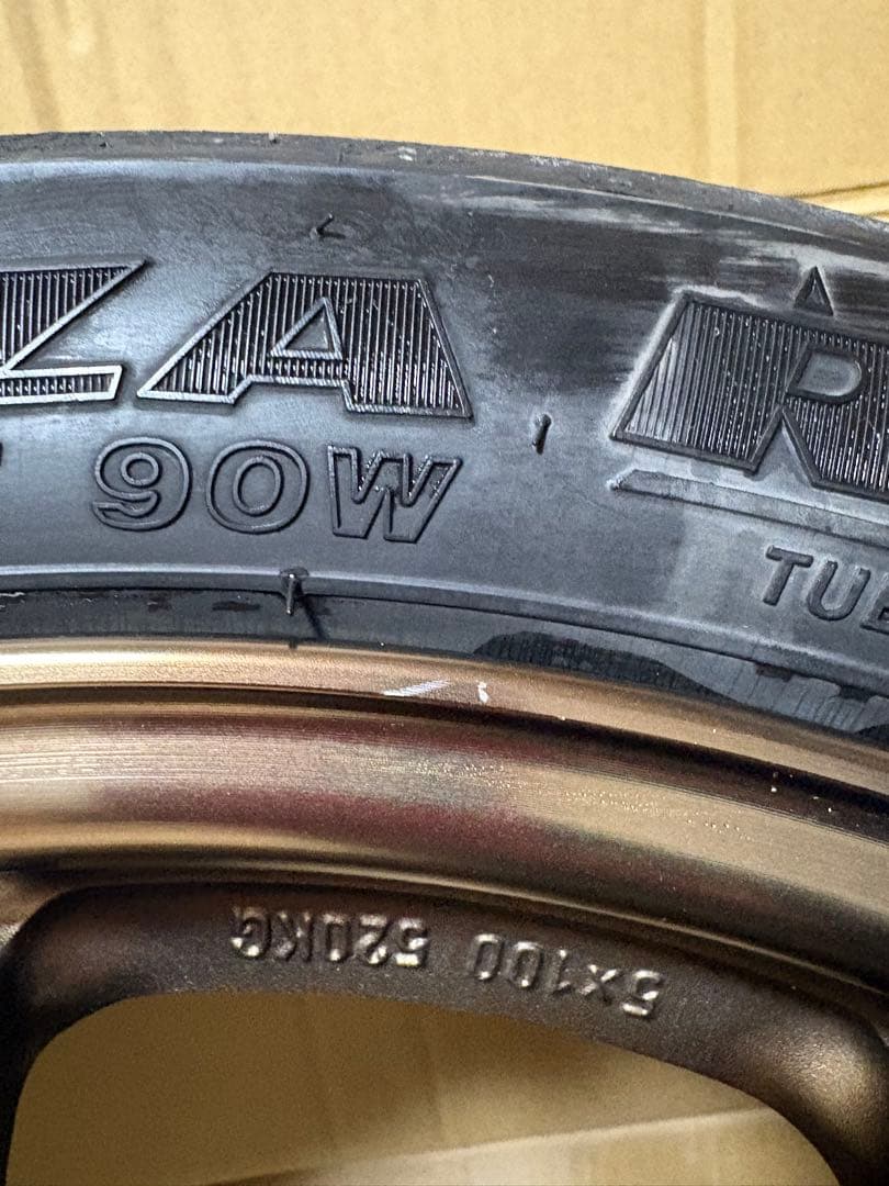 NNN RAYS CE28N SW20 用17インチホイールセット