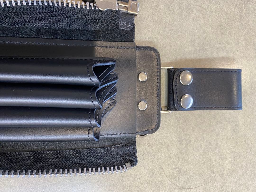 ABBEY × SHINGO KUZUNO シザーケース ブラック