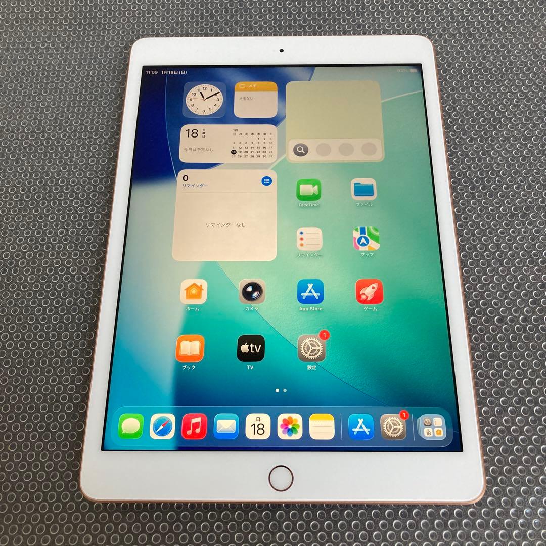 761 外観美品☆電池最良好☆iPad8 第8世代 32GB WIFIモデル☆