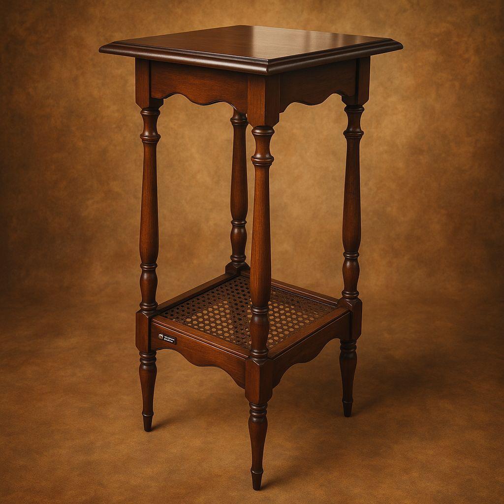 カリモク家具 花台 サイドテーブル 木製 アンティーク 廃盤 希少