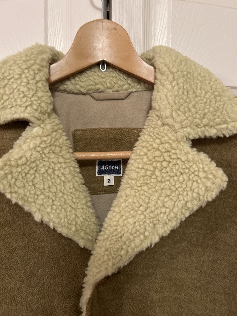 【美品】45rpm ボアジャケットコート　サイズ2