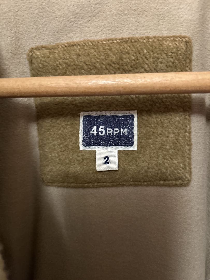 【美品】45rpm ボアジャケットコート　サイズ2