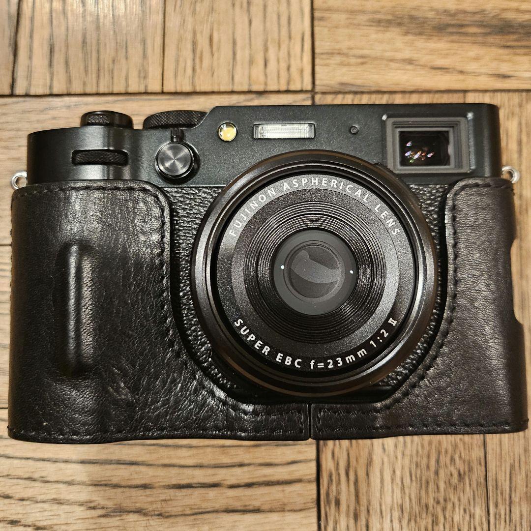 X100VI FUJIFILM ブラック&GARIZ本革ケース他