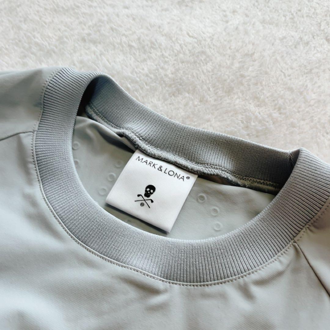 極美品　マークアンドロナ 　ストレッチ　ナイロン　スニード　スカル　スタッズ