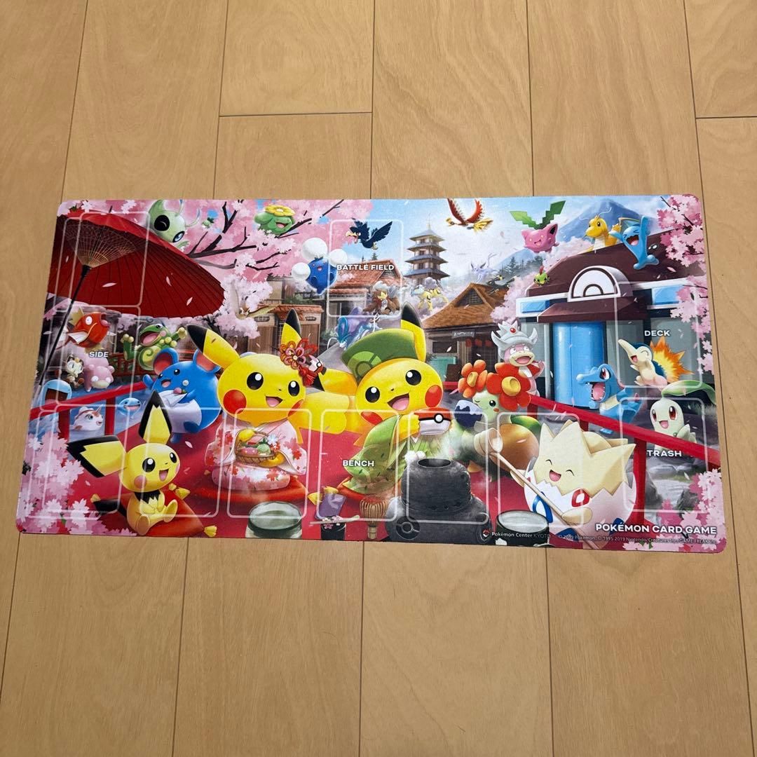 ポケモンカード　ラバープレイマット　はんなりお茶会ごっこ