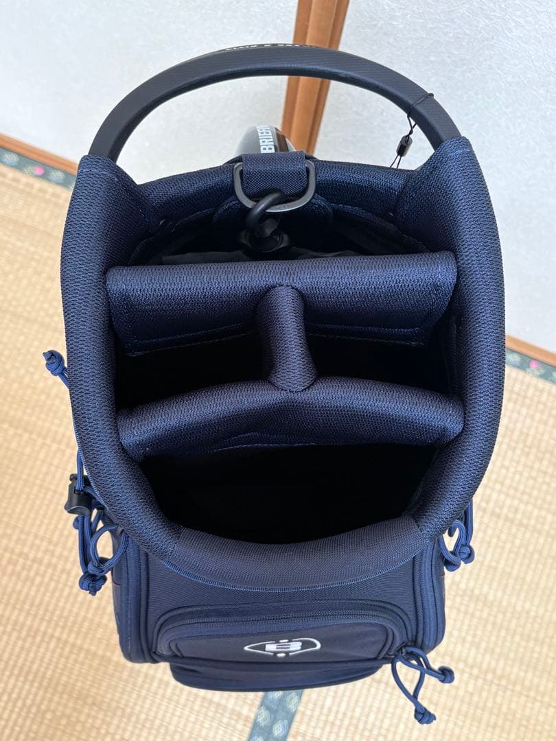 未使用)ブリーフィング キャディバッグ 25年モデル CR-5#04 ネイビー