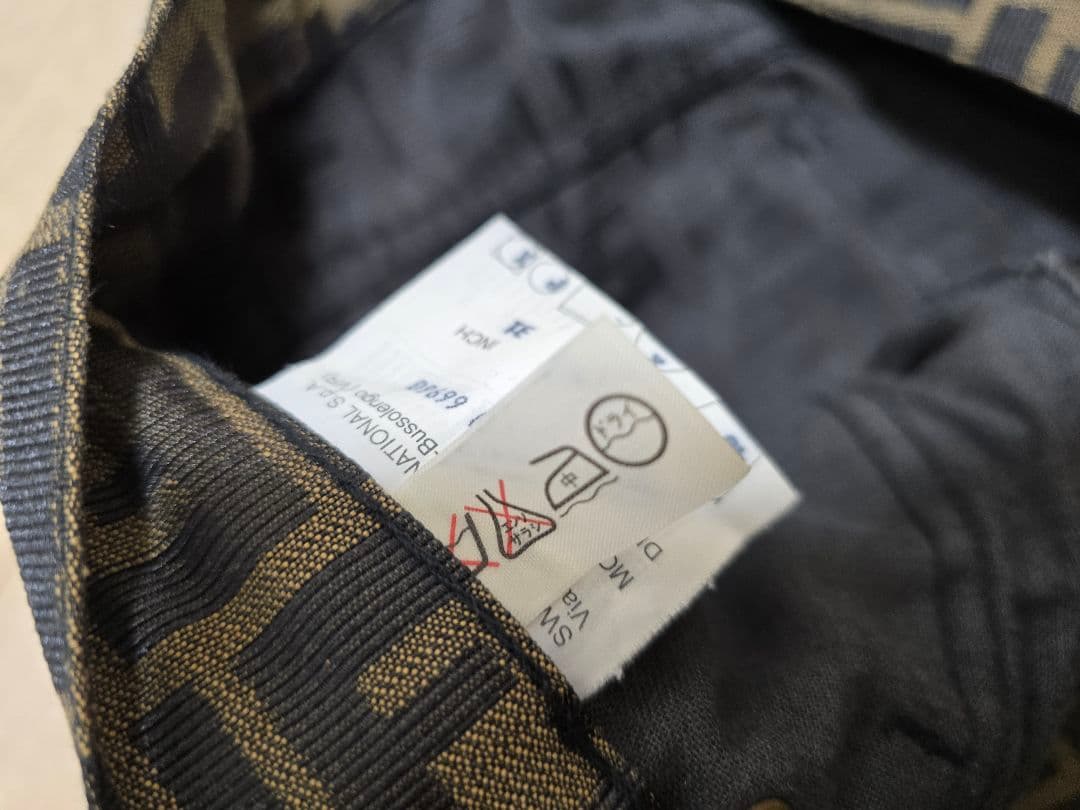 M*i様 FENDI ズッカ柄パンツ 31inch　フェンディ