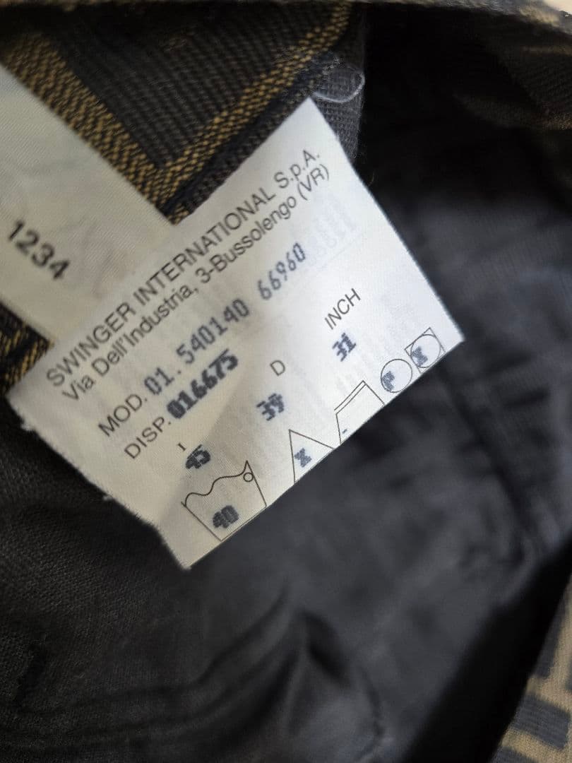 M*i様 FENDI ズッカ柄パンツ 31inch　フェンディ