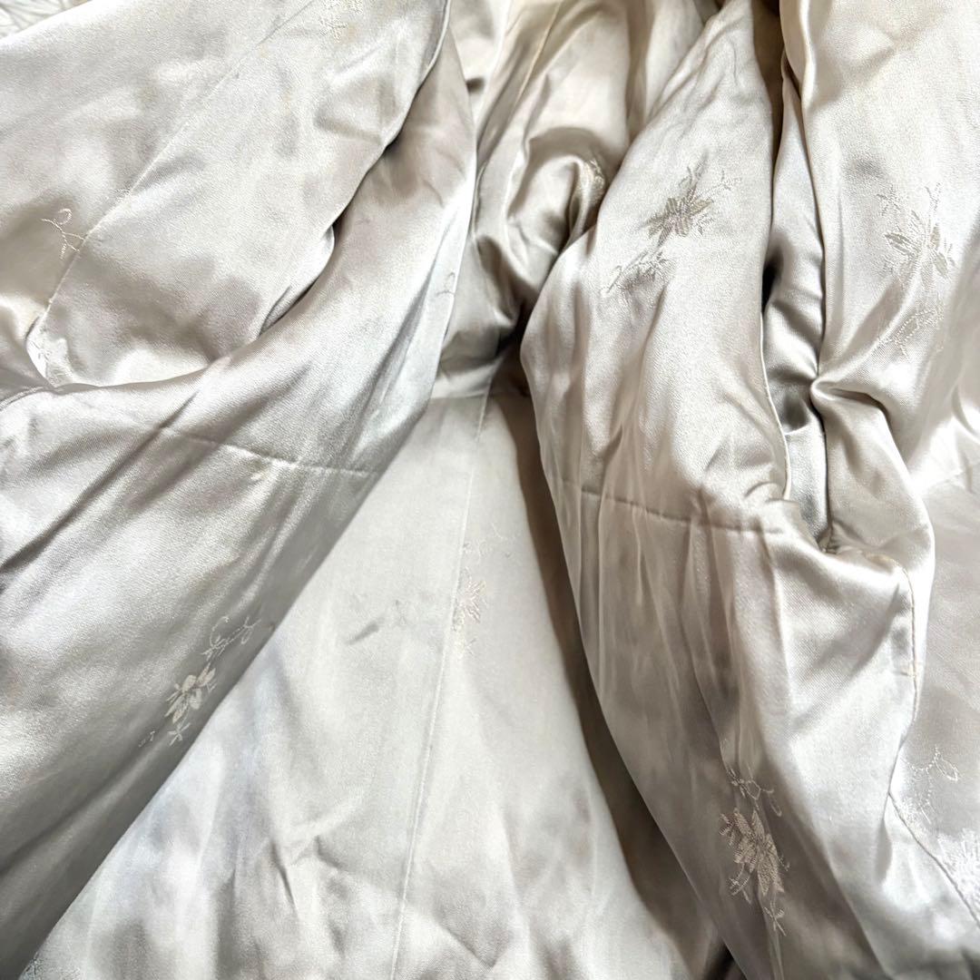 美品✨ブルーフォックス リアルファーコート 本毛皮 青狐 毛並み◎ ふわふわ