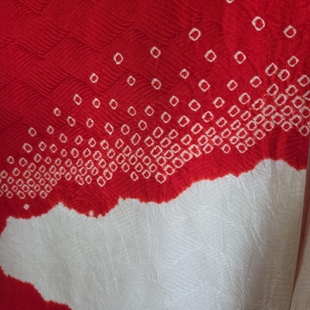 No18 正絹 　女の子お祝い着物　産着　長襦袢付き　七五三