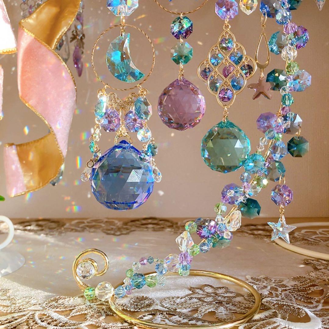 友美様♡*.スワロフスキー♡スタンドサンキャッチャー♡