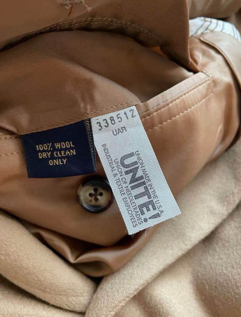 ロロピアーナ×ブルックスブラザーズ テーラードUSA製 カシミヤ100%