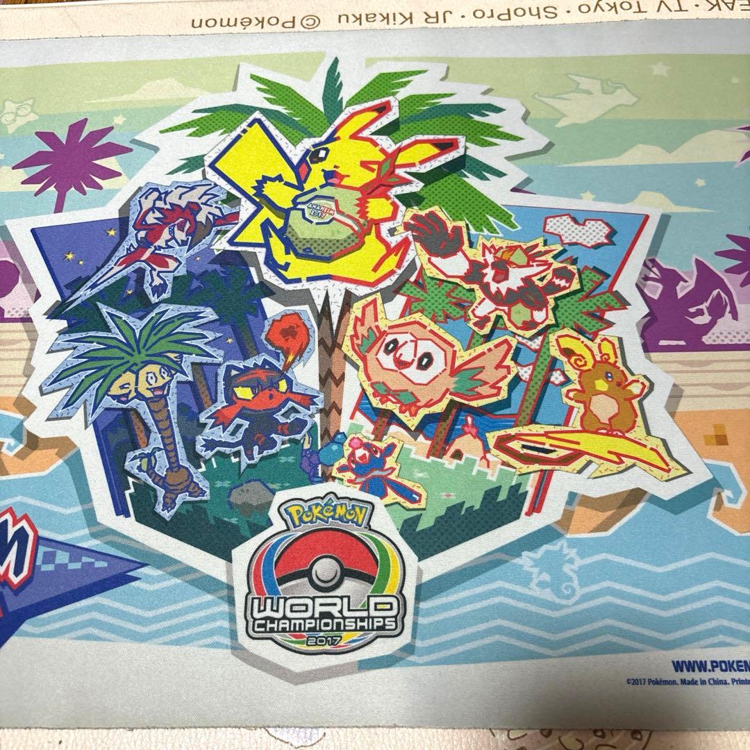 WCS2017 アナハイム プレイマット 海外