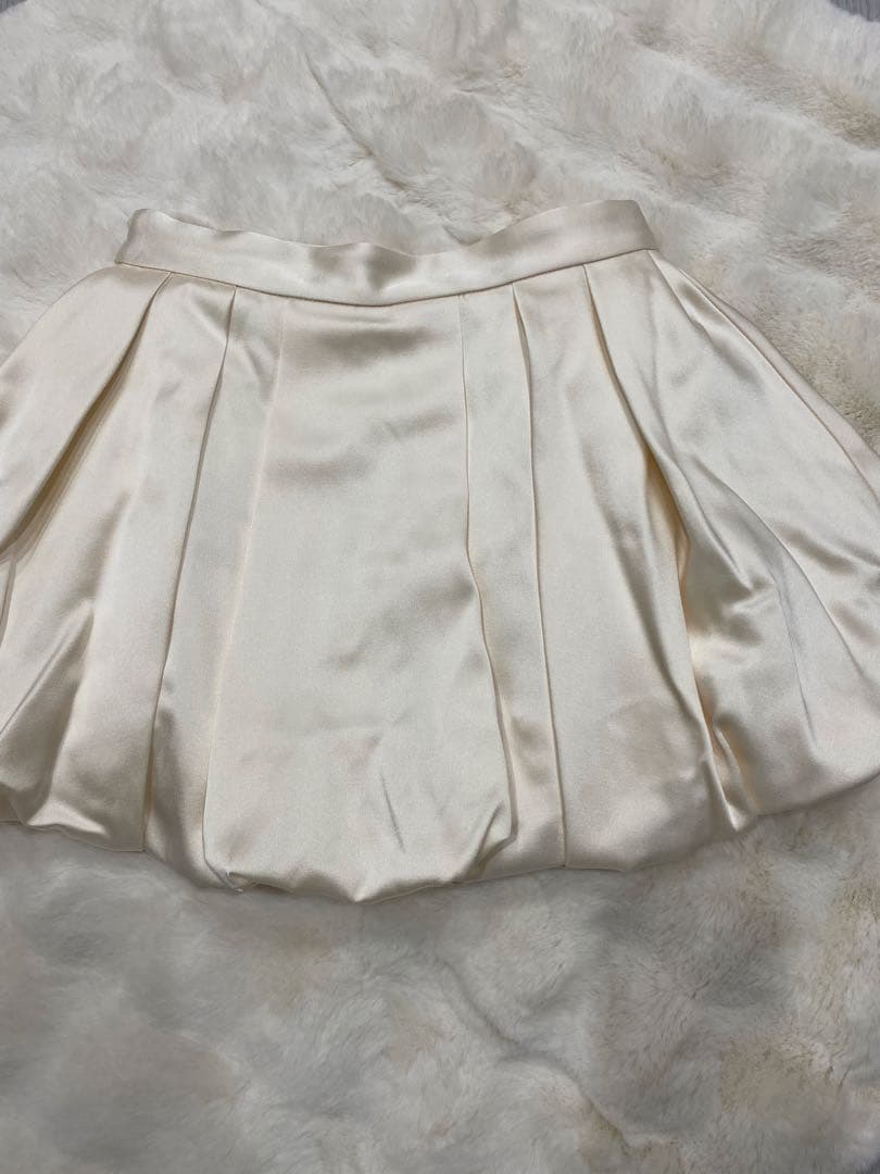 the toe venice balloon skirt ホワイト M