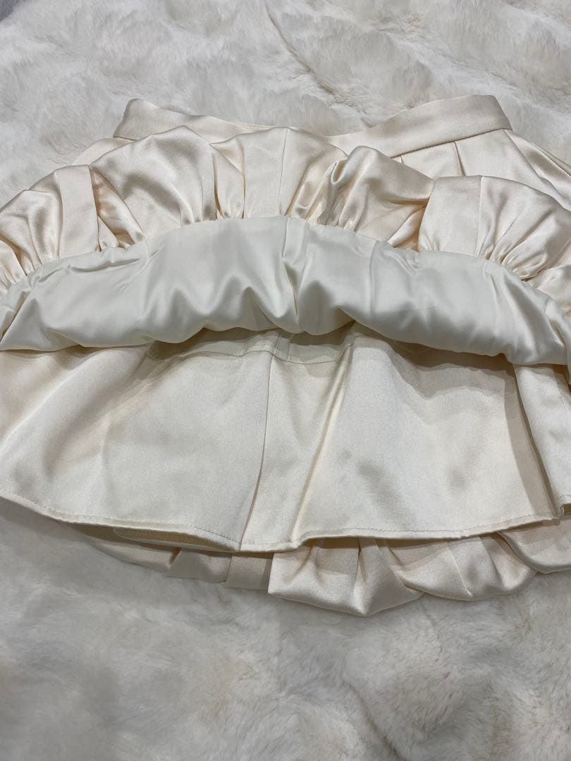 the toe venice balloon skirt ホワイト M