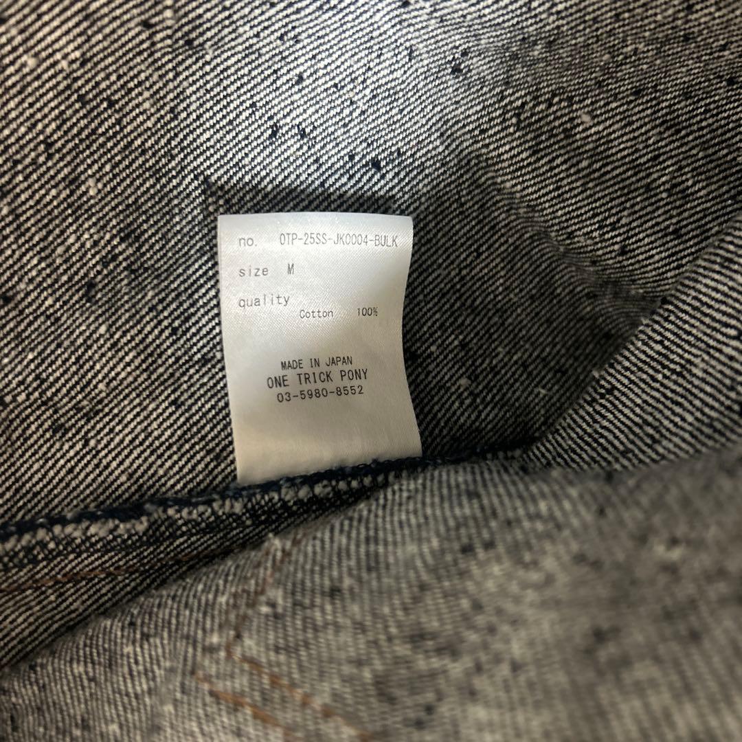 ONE TRICK PONY type0デニムジャケット PABLO VINCI