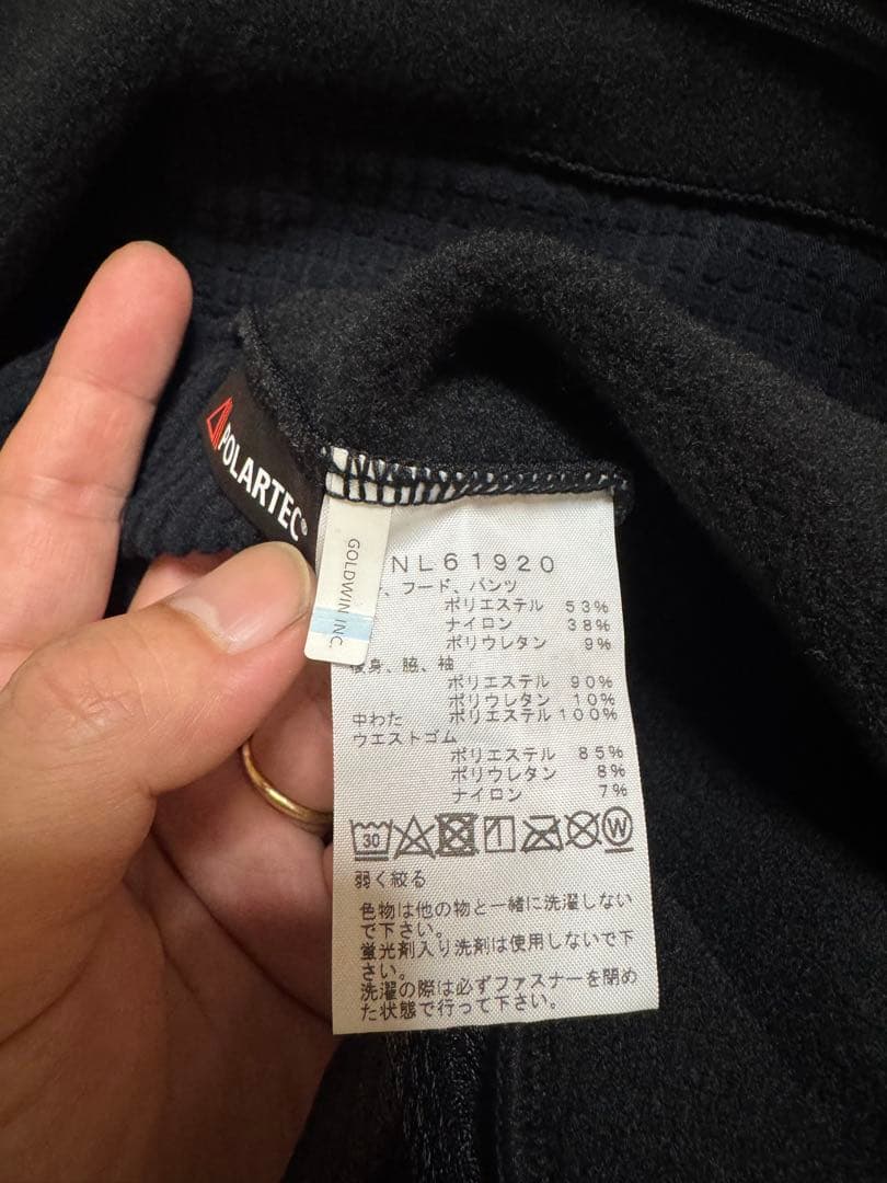 アルパインスタイル　ハイブリッド　ワンピース　Lサイズ　ノースフェイス