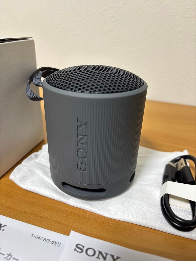 【新品 未使用】SONY SRS-XB100 ワイヤレススピーカー ブラック