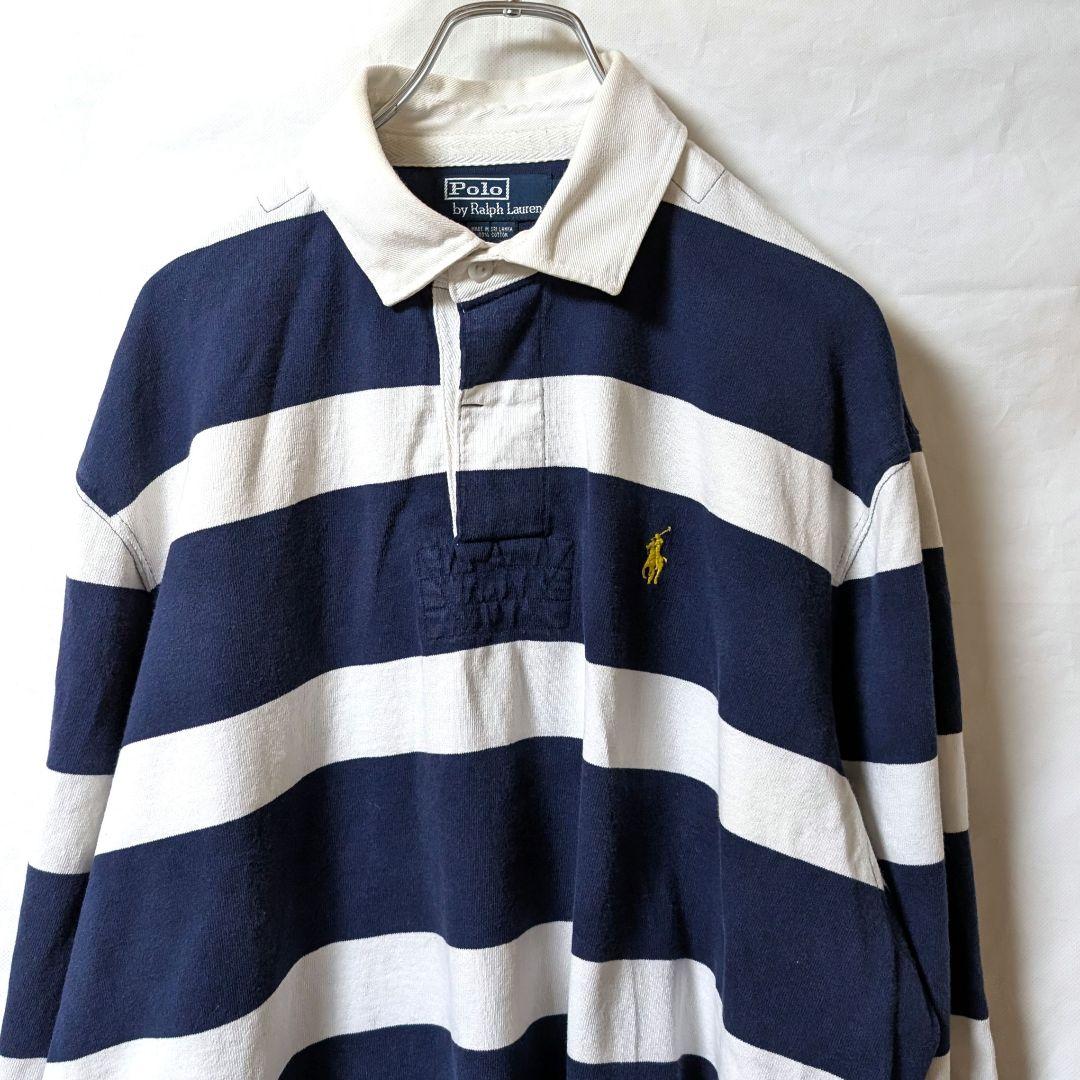 【Ralph Lauren/ラルフローレン】ラガーシャツ e054