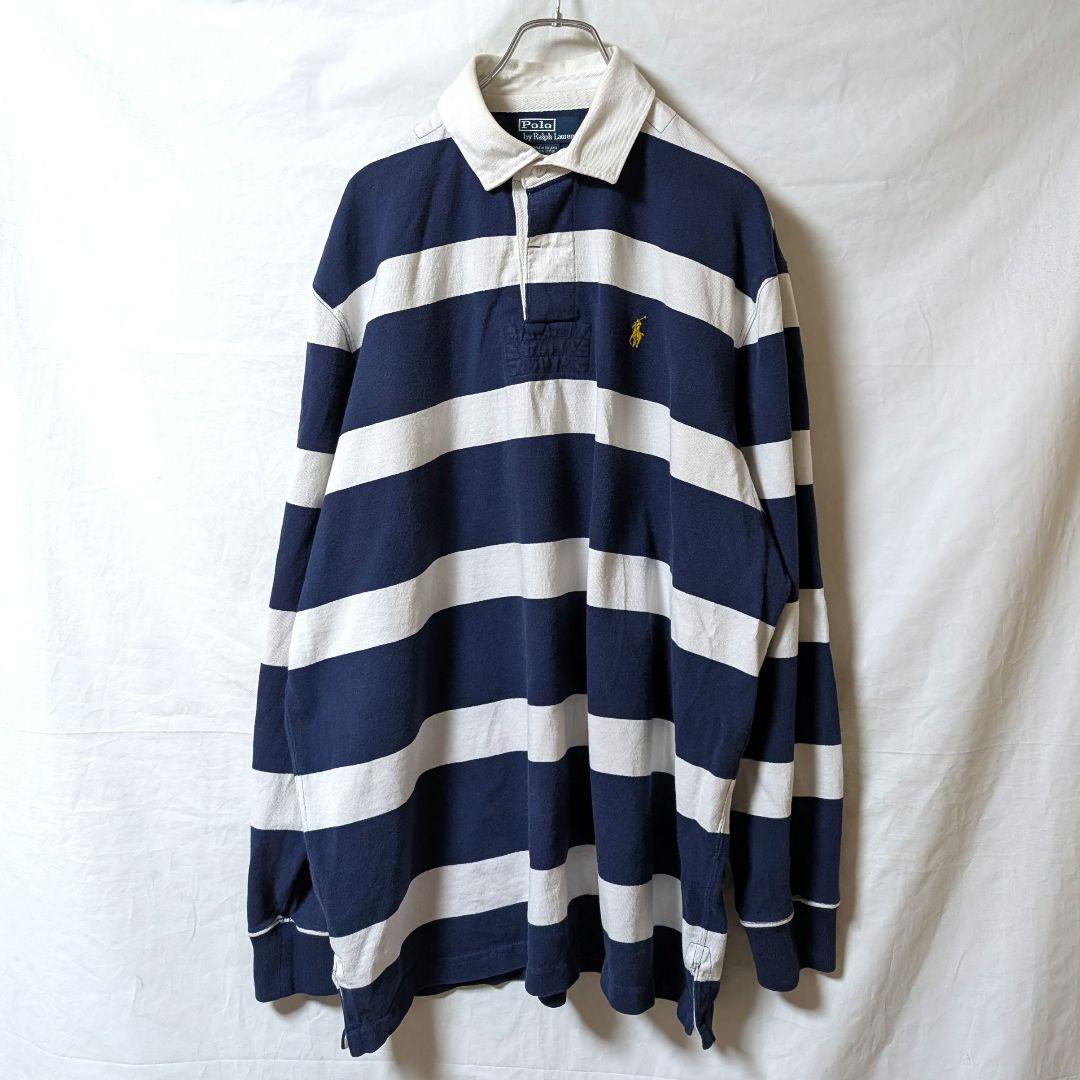 【Ralph Lauren/ラルフローレン】ラガーシャツ e054