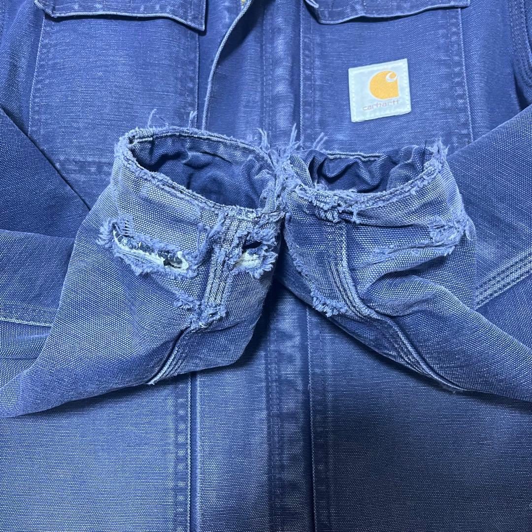 carhartt 90s トラディショナルコート　鬼フェード　ハチノス
