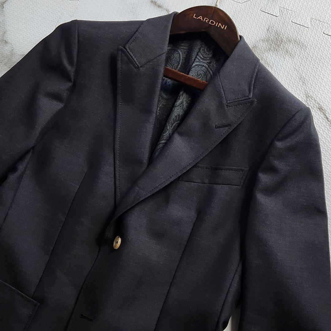 極美品✨GUCCI テーラードジャケット ペイズリー総柄 シルク モヘヤ