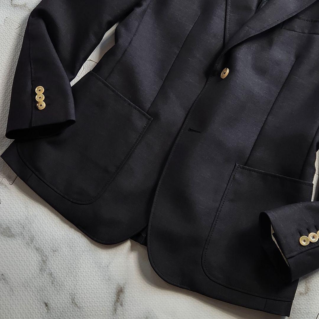 極美品✨GUCCI テーラードジャケット ペイズリー総柄 シルク モヘヤ