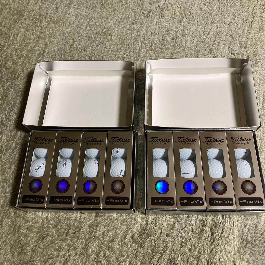 タイトリストゴルフボール Pro V1x 2ダース
