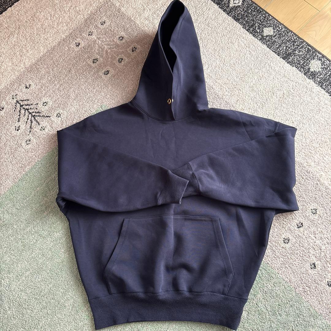 AP STUDIO EVERYDAY I LIKE オーバーサイズフーディ 紺