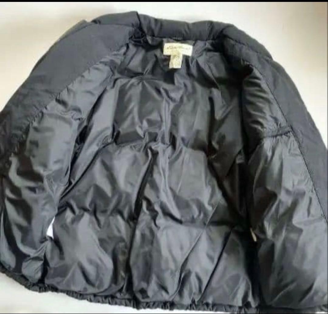 【名作】80s Eddie Bauer 黒 グースダウン 韓国製 白タグ ヌプシ