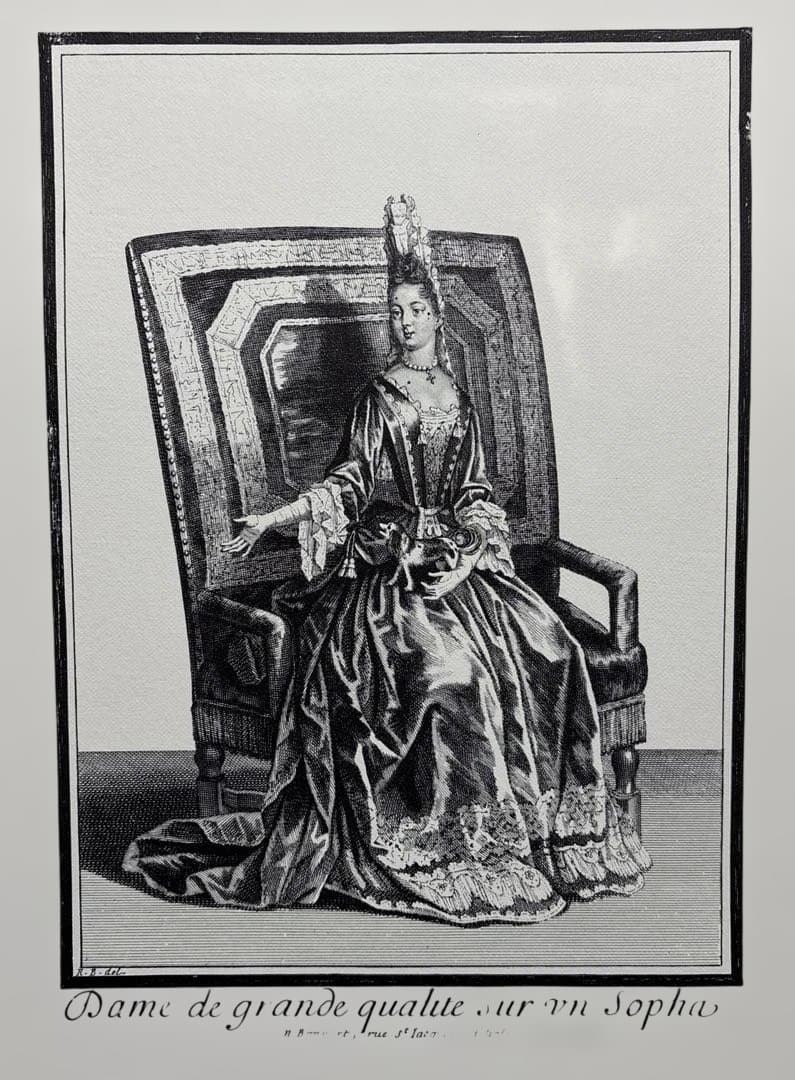 西洋服飾版画　石田彰解説　文化出版教発行