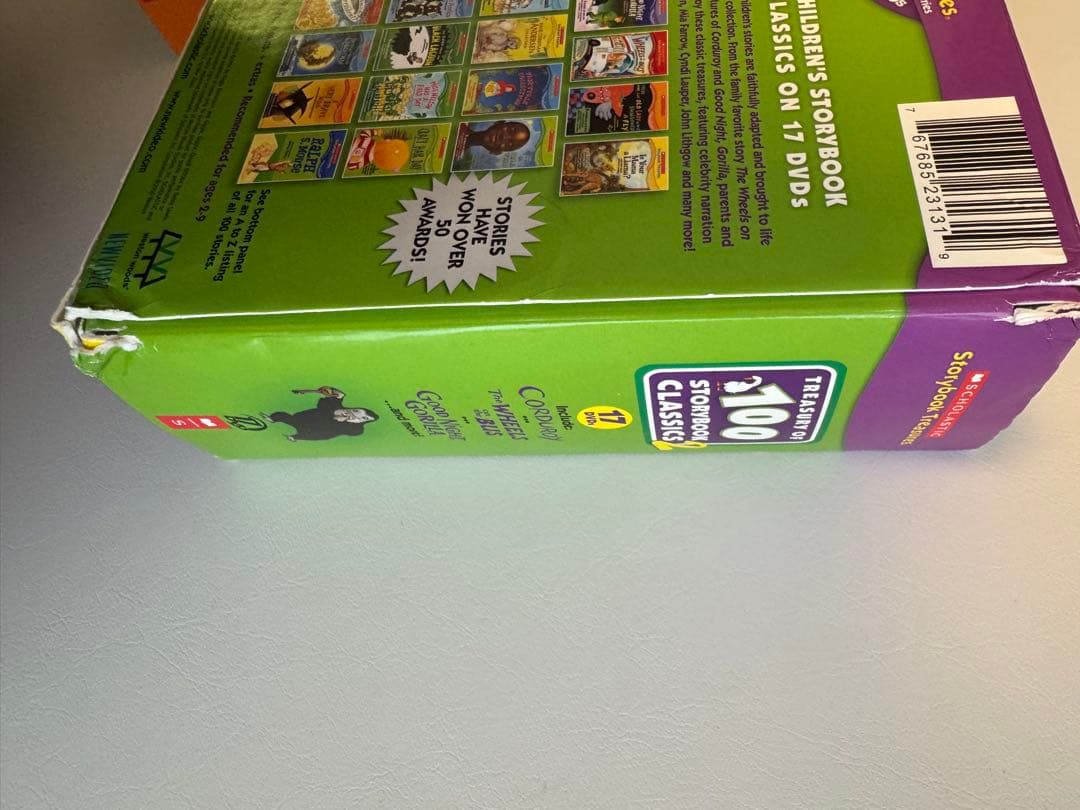 英語DVD SCHOLASTIC Storybook Treasures